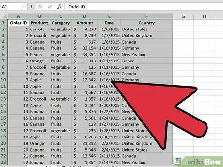 Vaihda Excel -pivot -taulukon lähde Vaihe 3