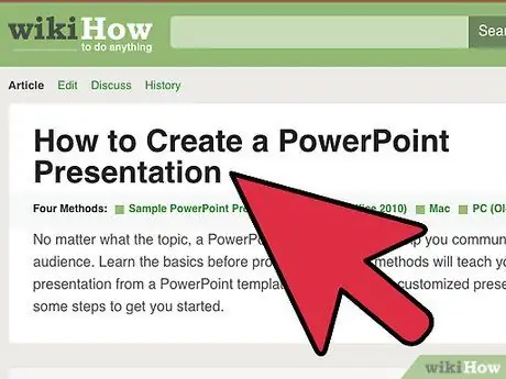 Аудио және бейне файлдарды қамтитын PowerPoint презентациясын жасаңыз 2 -қадам