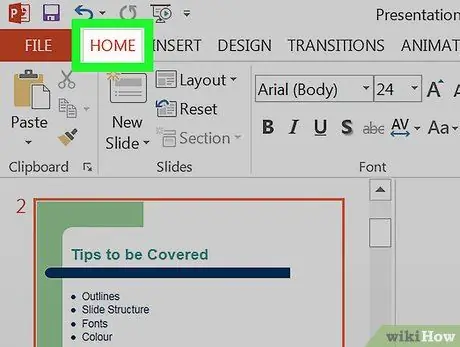 Ntxiv ib lub ntsiab lus Bullet Point hauv PowerPoint Kauj Ruam 4