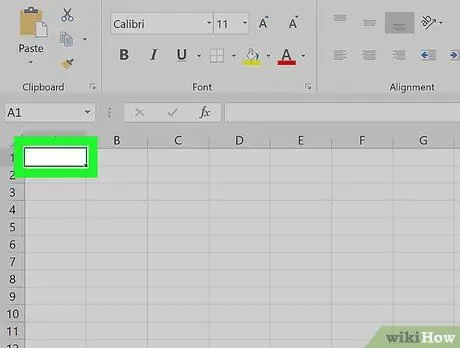 Nombra una columna en Excel Paso 3