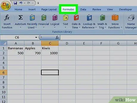 השתמש ב- Vlookup עם גיליון אלקטרוני של Excel שלב 3