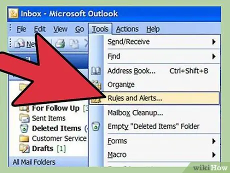 Создайте правило в Outlook для пересылки почты Шаг 20