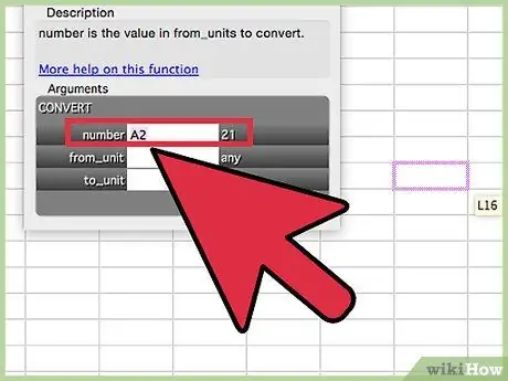 המרת מדידות בקלות ל- Microsoft Excel שלב 14