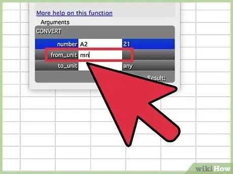 Konvertera enkelt mätningar i Microsoft Excel Steg 15