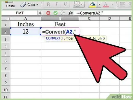 Dễ dàng chuyển đổi các phép đo sang Microsoft Excel Bước 6