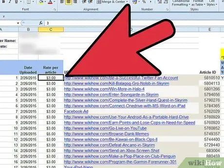 Tambahkan Filter di Excel 2007 Langkah 3