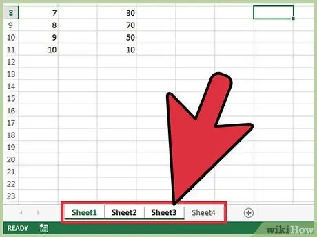 ביטול קיבוץ ב- Excel שלב 1