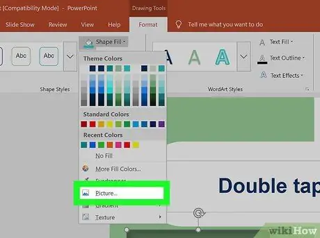 PowerPoint 8 қадамындағы мөлдірлікті өзгерту