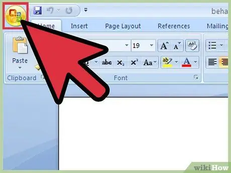 Microsoft Word 1 -də Makroları aktivləşdirin Addım 1