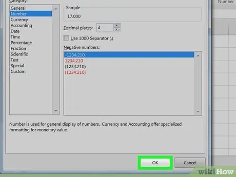 Excel -dagi etakchi yoki oxirgi nollarni olib tashlash 6 -qadam