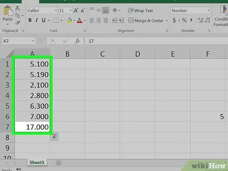 Remova os zeros à esquerda ou à direita na etapa 7 do Excel