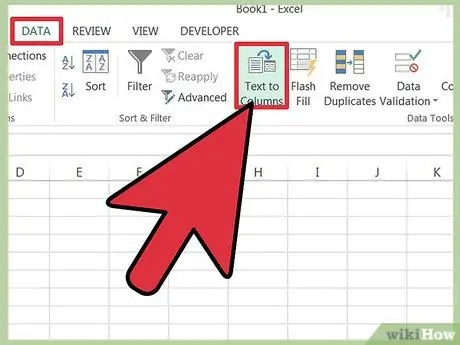 Paghiwalayin ang Mga Pangalan at Huling Pangalan sa Paghiwalayin ang Mga Patlang sa isang Listahan ng Microsoft Excel Hakbang 3