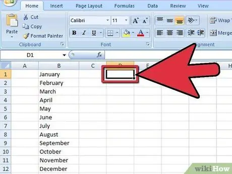 Voeg een vervolgkeuzelijst toe in Excel 2007 Stap 3