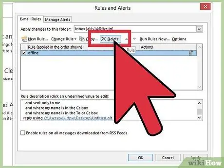 Schakel de Afwezigheidsassistent in Microsoft Outlook in of uit Stap 15