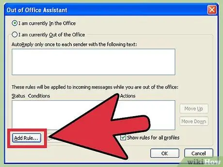 Activeu o desactiveu l'Assistent fora d'oficina al pas 10 de Microsoft Outlook