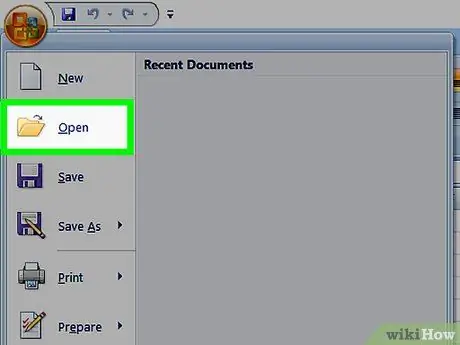 Create an Image from a Excel Spreadsheet Step 1