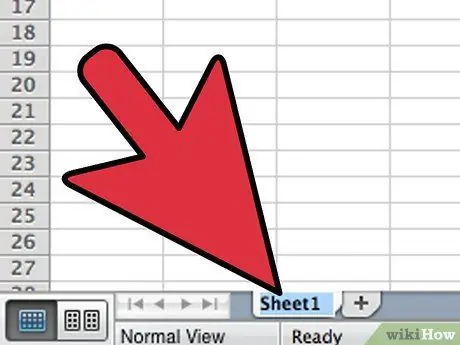 Hinzufügen einer neuen Registerkarte in Excel Schritt 2