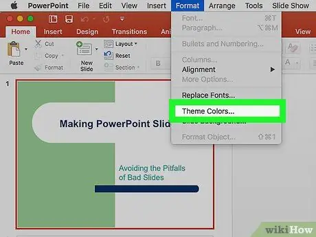 Hloov Hyperlink Colours hauv PowerPoint Kauj Ruam 11