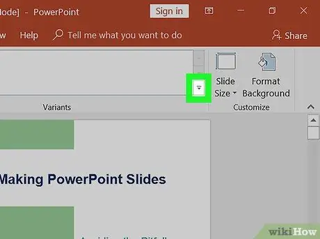 Изменение цвета гиперссылки в PowerPoint, шаг 3