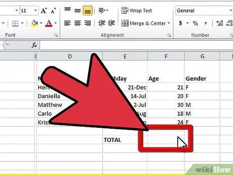 Teilen Sie in Excel Schritt 10