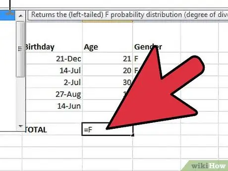 Teilen Sie in Excel Schritt 13