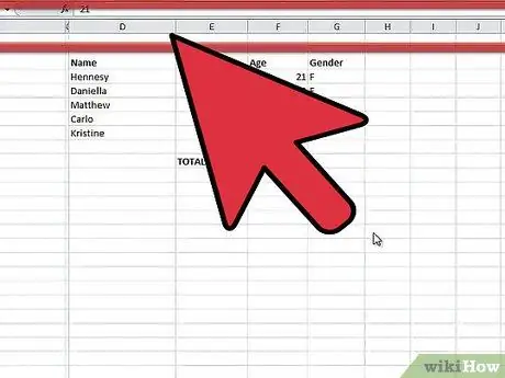 Teilen Sie in Excel Schritt 8