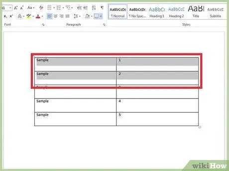 Добавете друг ред в Microsoft Word Стъпка 6