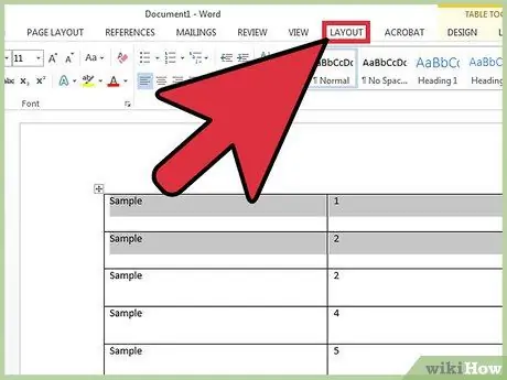 Microsoft Word -də başqa bir satır əlavə edin Adım 7