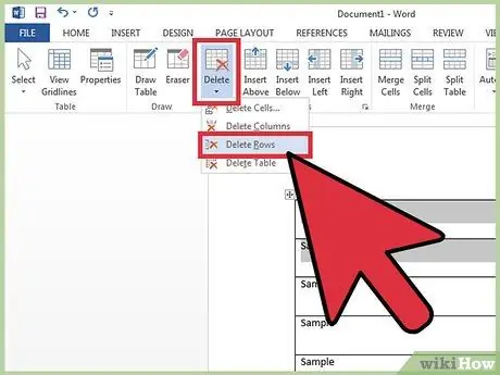 Adicionar outra linha no Microsoft Word Etapa 8