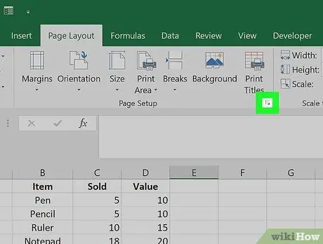 Tambahkan Footer di Excel Langkah 4