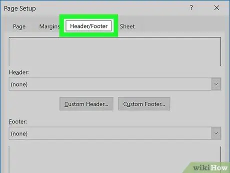 Add a Footer in Excel Step 5