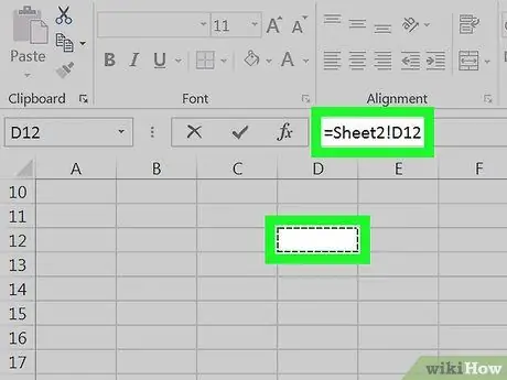 Tabellen in Excel verknüpfen Schritt 7