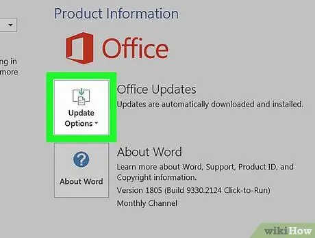 PC veya Mac Adım 7'de Microsoft Word'ü güncelleyin