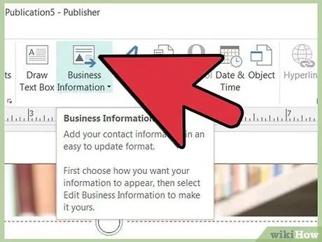 Microsoft Publisher бағдарламасында шақыру жасау 11 -қадам