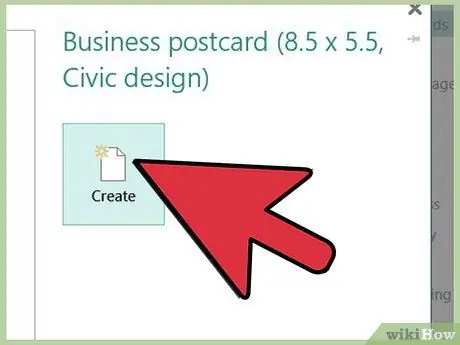 Créer une invitation dans Microsoft Publisher Étape 12