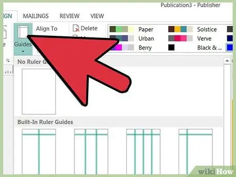 สร้างคำเชิญใน Microsoft Publisher ขั้นตอนที่ 4