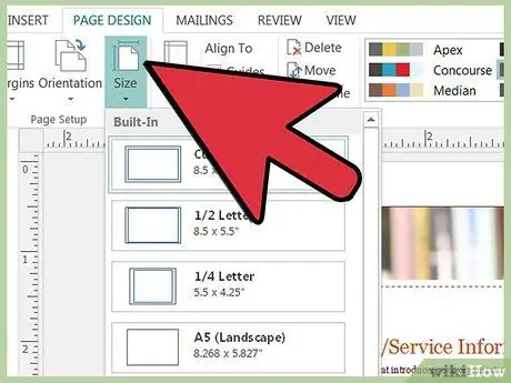 Создайте приглашение в Microsoft Publisher Step 9