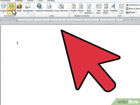 قم بعمل جدول زمني على Microsoft Word الخطوة 1