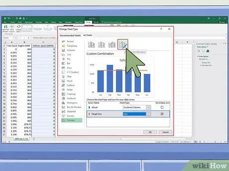 Voeg een tweede Y-as toe aan een grafiek in Microsoft Excel Stap 11