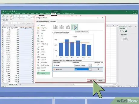 Microsoft Excel -də bir qrafikə İkinci Y Ekseni əlavə edin Adım 12