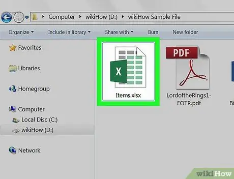 Konversi Excel ke CSV di PC atau Mac Langkah 1