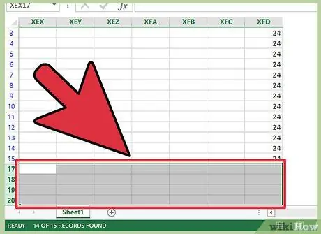 Xóa hàng trống trong Excel Bước 12