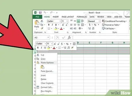 Verwijder lege rijen in Excel Stap 2