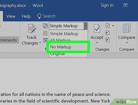 ลบ Track Changes ใน Microsoft Word บน PC หรือ Mac ขั้นตอนที่ 8