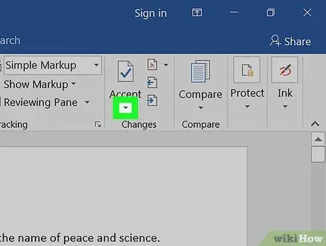 Supprimer le suivi des modifications dans Microsoft Word sur PC ou Mac Étape 3