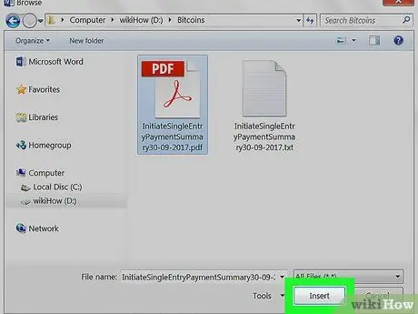 Wstaw plik PDF do programu Word na komputerze PC lub Mac Krok 6