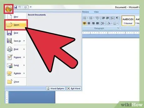 Cross Out Words in a Microsoft Word Document Step 2