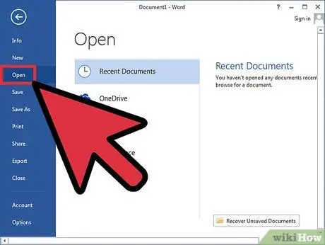 ثني الكلمات في برنامج MS Word الخطوة 3