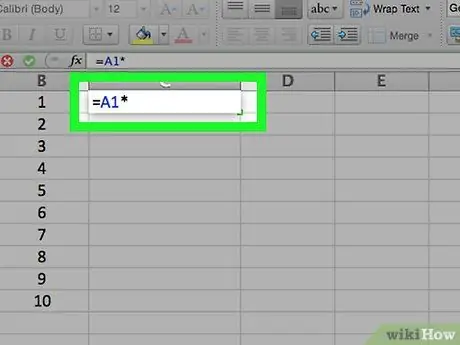 Kalikan di Excel Langkah 12