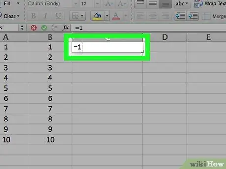 Kalikan di Excel Langkah 4